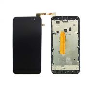 JayTong LCD Display & Replacement Touch Screen Digitizer Assembly with Free Tools for Vodafone Smart Prime 6 VF895 VF 895N V895 VF895N 895N Black with Frame
