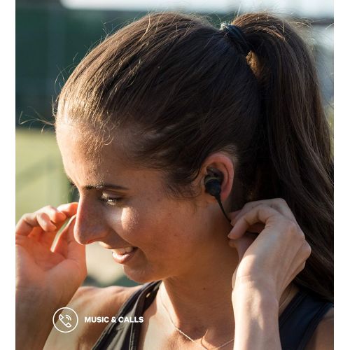  Jaybird Tarah Bluetooth Wireless Sport Headphones for Gym Training, Workouts, Fitness and Running Performance: Sweatproof and Waterproof  Nimbus Gray/Jade