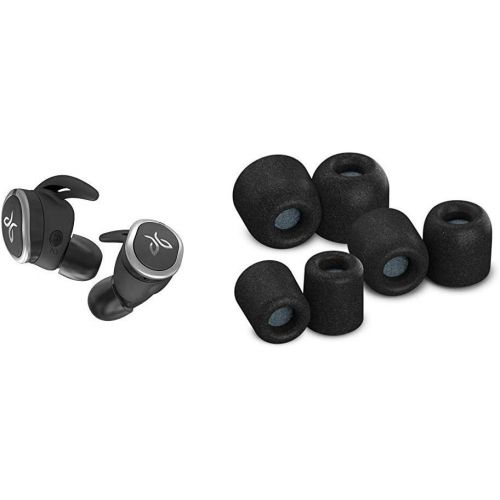  Jaybird RUN True Wireless Headphones for Running, Secure Fit, Sweat-Proof and Water Resistant, Custom Sound, 12 Hours In Your Pocket, Music + Calls (Jet)