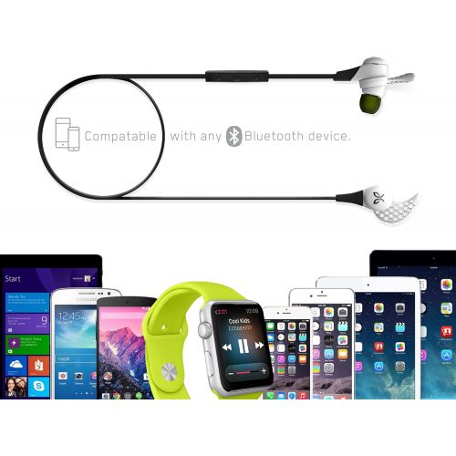  Jaybird X2 Wireless Sweat-Proof Micro-Sized Bluetooth Sport Headphones - Alpha