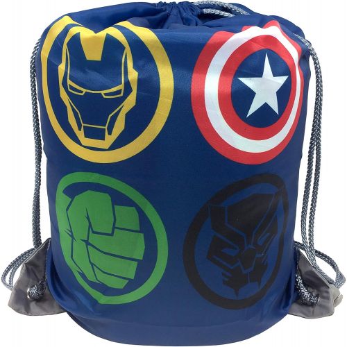  [아마존베스트]Jay Franco Marvel Avengers Battle Formation Slumber Sack - Cozy & Warm Kids Lightweight Slumber Bag/Sleeping Bag - Featuring Captain America, Iron Man, Black Panther, Hulk (Officia