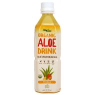 Jayone Organic Aloe Drink, Mango, 16.9 Ounce (Pack of 12)