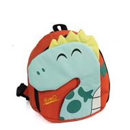 Jazdup Toddler Dinosaur Backpack for Kids with Leash | Dino Baby Bag |Boys or Girls | Bookbag | Lunch Bag | Safety Harness |