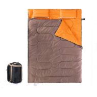 Jcnfa-sleeping bag Outdoor Double Inflatable Pillow Autumn and Winter Camping Tent, 2.4kg (Color : A, Size : 215145cm)