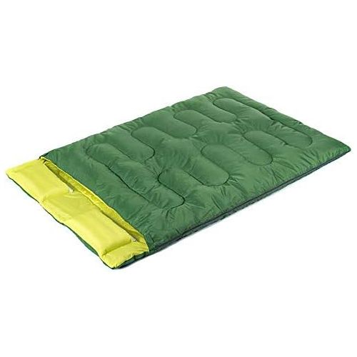  Jcnfa-sleeping bag Outdoor Double Inflatable Pillow Autumn and Winter Camping Tent, 2.4kg (Color : A, Size : 215145cm)