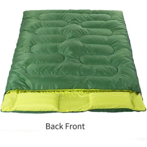  Jcnfa-sleeping bag Outdoor Double Inflatable Pillow Autumn and Winter Camping Tent, 2.4kg (Color : A, Size : 215145cm)