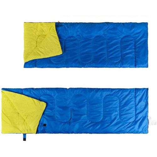  Jcnfa-sleeping bag Outdoor Double Inflatable Pillow Autumn and Winter Camping Tent, 2.4kg (Color : A, Size : 215145cm)