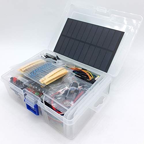  Jdhlabstech jdhlabstech Integral Electronics Kit with Solar Panel and Much More