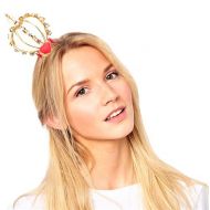 JeVenis Luxury Queen of Heart Crown Birthday Crown Tiara for Birthday Costume Party