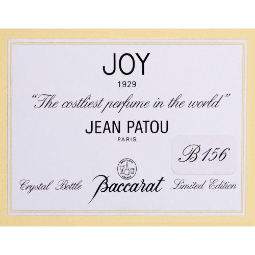  Jean Patou Joy Parfum Flacon Baccarat, 1.0 fl. oz.