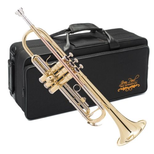  Jean Paul USA TR-430 Standard Trumpet With Adjustable Third Trigger And Carrying Case