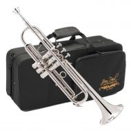 Jean Paul USA TR-330N Standard Trumpet - Nickel Plated With Carrying Case