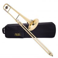 Jean Paul USA TB-400 Student Tenor Trombone - Brass Body With Carrying Case