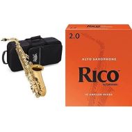 Jean Paul AS-400 Alto Saxophone + Rico Alto Sax Reeds