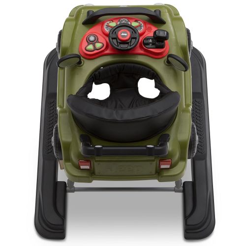  Jeep Classic Wrangler 3-in-1 Activity Walker, Red