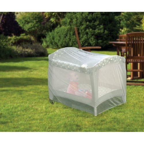  [아마존베스트]Jeep Universal Size Pack N Play Mosquito Net Tent, White