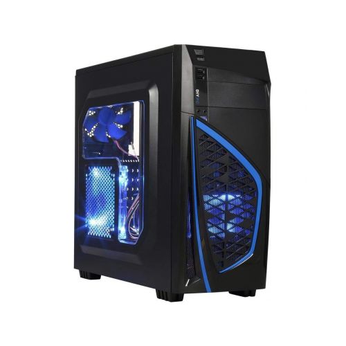  Jeffs Custom Computers Gaming Desktop - AMD RYZEN 3 1300X 3.5GHz, NVIDIA GTX 1060 3GB Graphics, 16GB DDR4 Memory, 120GB SSD, 1TB HDD, Microsoft Windows 10 Pro 64-Bit, WiFi, VR Ready