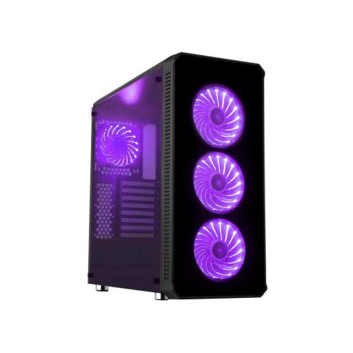  Jeffs Custom Computers Gaming Desktop - AMD RYZEN 5 2600 3.4GHz 6-Core12-Thread CPU, NVIDIA GTX 1070 8GB Graphics, 16GB DDR4 Memory, 480GB SSD, 2TB HDD, Microsoft Windows 10 Pro 64-Bit, WiFi, VR Ready