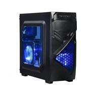 Jeffs Custom Computers Gaming Desktop - AMD FX-8300 3.30GHz Octa-Core Processor, 16GB DDR3 Memory, NVIDIA GeForce GTX 1050Ti 4GB GDDR5 Graphics, 120GB SSD, 1TB HDD, DVDRW, Microsoft Windows 10 Pro 64-Bit