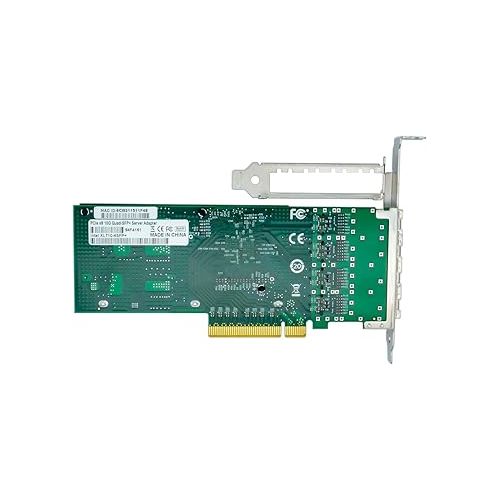  with Intel Chipset X710-DA4 4Port SFP+ 10Gb Ethernet Converged Network Card Adapter ISCSI NFS DDJKY PCI-e3.0 x8 Controller NIC