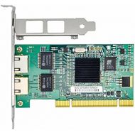 with Intel Chipset 82546 Dual Port Gigabit 8492MT PCI Server Network Card 1000M RJ45 NIC Ethernet Desktop Adapter