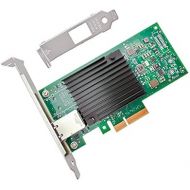 PCI-E PCI Express X4 10Gb Network Interface Card with Intel Chipset X550-T1 Ethernet Single RJ45 Port Server LAN Adapter NIC