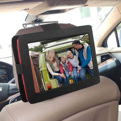  [아마존베스트]JEKERO 16.9 Inch Car Headrest Mount Strap Holder Suitable for 16.9 Portable DVD Player