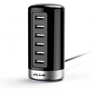 [아마존 핫딜]  [아마존핫딜]USB Charger, Jelly Comb Universal 6 Ports Desktop USB Charging Station with Smart Identification Technology for iPhone, iPad, Android and Virtually All Other USB Enabled Devices, B