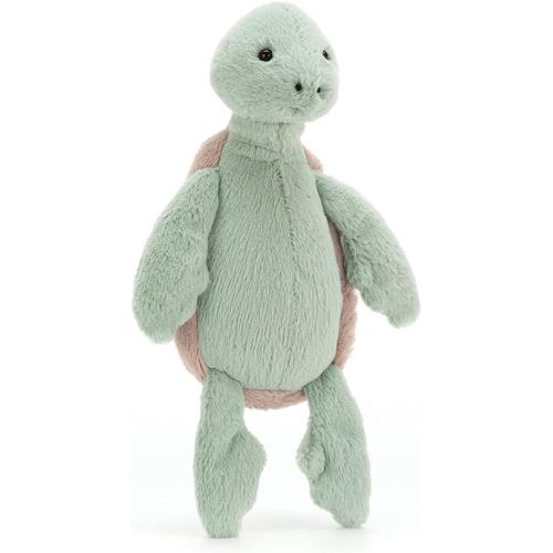  Jellycat Bashful Turtle Stuffed Animal, Medium, 12 inches