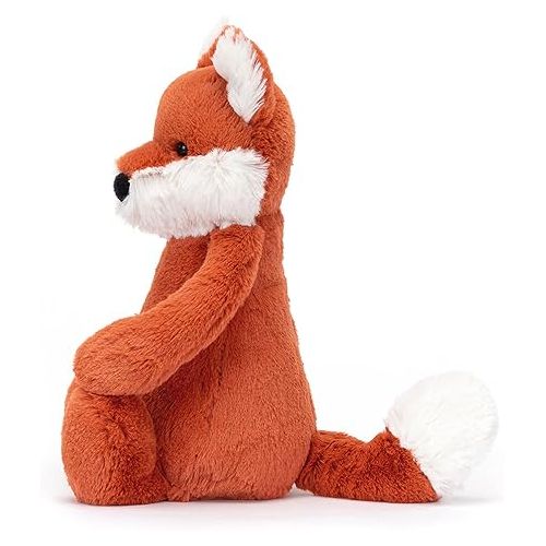  Jellycat Bashful Fox Cub Stuffed Animal, Medium, 12 inches