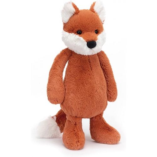  Jellycat Bashful Fox Cub Stuffed Animal Plush, Medium, 12 inches