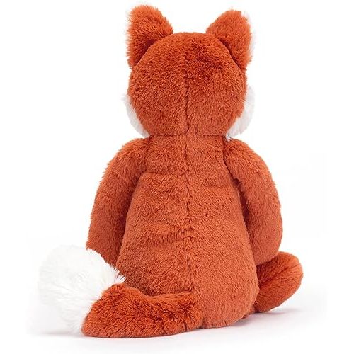  Jellycat Bashful Fox Cub Stuffed Animal, Medium, 12 inches