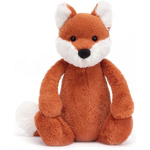  Jellycat Bashful Fox Cub Stuffed Animal Plush, Medium, 12 inches