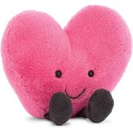 Jellycat Amuseable Hot Pink Heart Plush