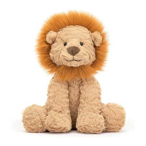  Jellycat Fuddlewuddle Lion Stuffed Animal, Medium, 9 inches