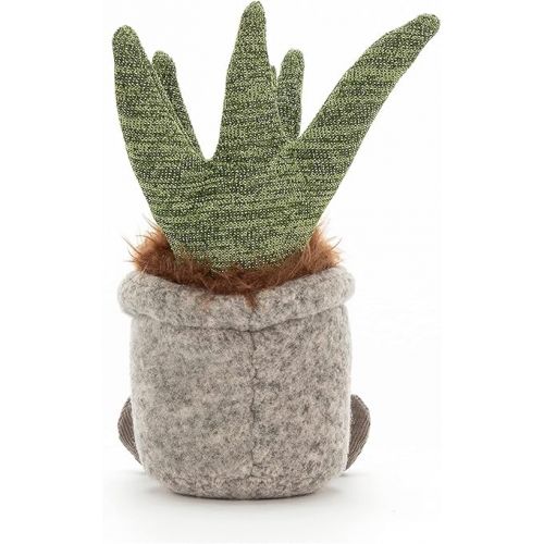  Jellycat Silly Succulent Aloe Plant Plush, 9 inches