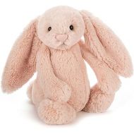 Jellycat Bashful Blush Bunny Stuffed Animal, Medium, 12 inches