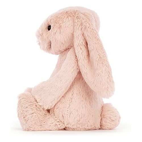  Jellycat Bashful Blush Bunny Stuffed Animal, Medium, 12 inches