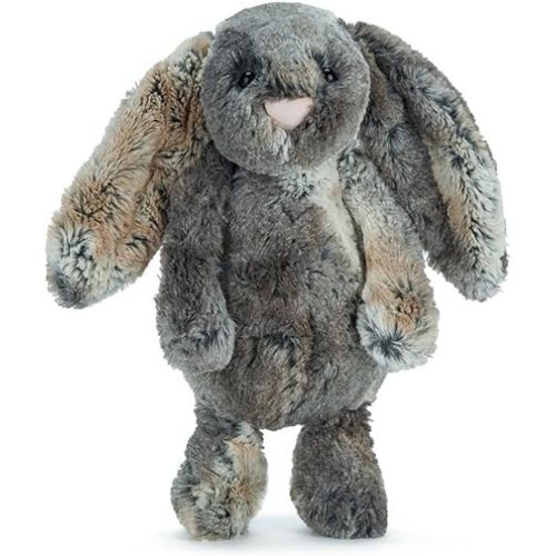  Jellycat Bashful Woodland Bunny Stuffed Animal, Medium, 12 inches