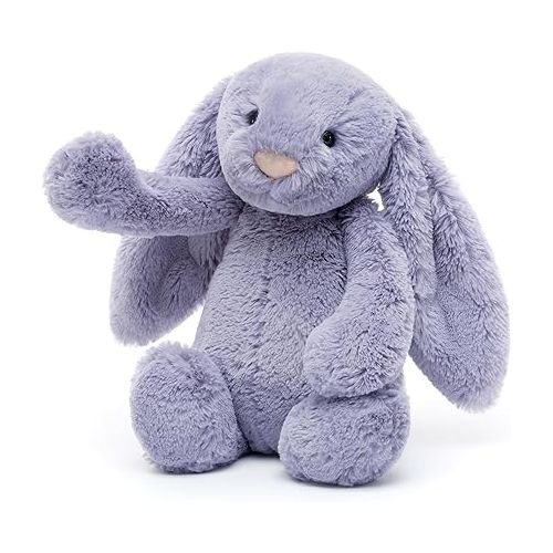  Jellycat Bashful Viola Bunny Stuffed Animal Plush Toy, Medium