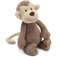 Jellycat Bashful Monkey Stuffed Animal, Small, 7 inches
