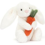 Jellycat Bashful Carrot Bunny Stuffed Animal Plush Toy, Little