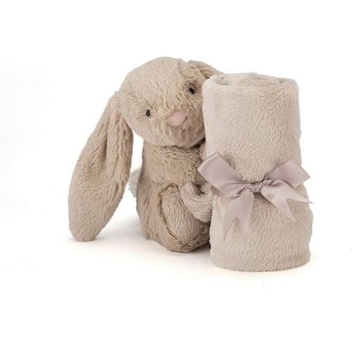  Jellycat Bashful Beige Bunny Baby Stuffed Animal Security Blanket
