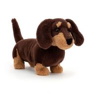 Jellycat Otto Sausage Dachshund Wiener Dog Stuffed Animal Plush, Large