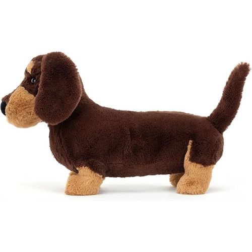  Jellycat Otto Sausage Dachshund Wiener Dog Stuffed Animal Plush, Large