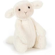 Jellycat Bashful Lamb Stuffed Animal, Medium, 12 inches