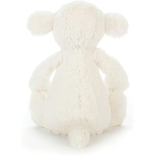  Jellycat Bashful Lamb Stuffed Animal, Medium, 12 inches