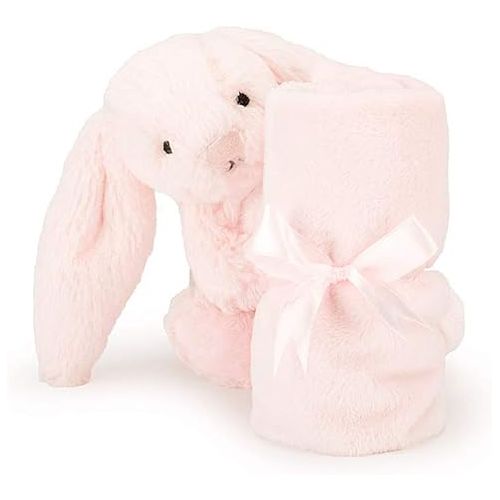  Jellycat Bashful Pink Bunny Baby Stuffed Animal Security Blanket