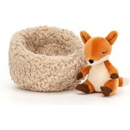 Jellycat Hibernating Fox Stuffed Animal Plush
