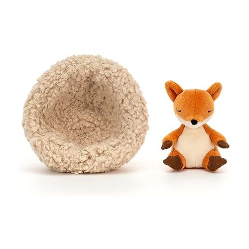  Jellycat Hibernating Fox Stuffed Animal